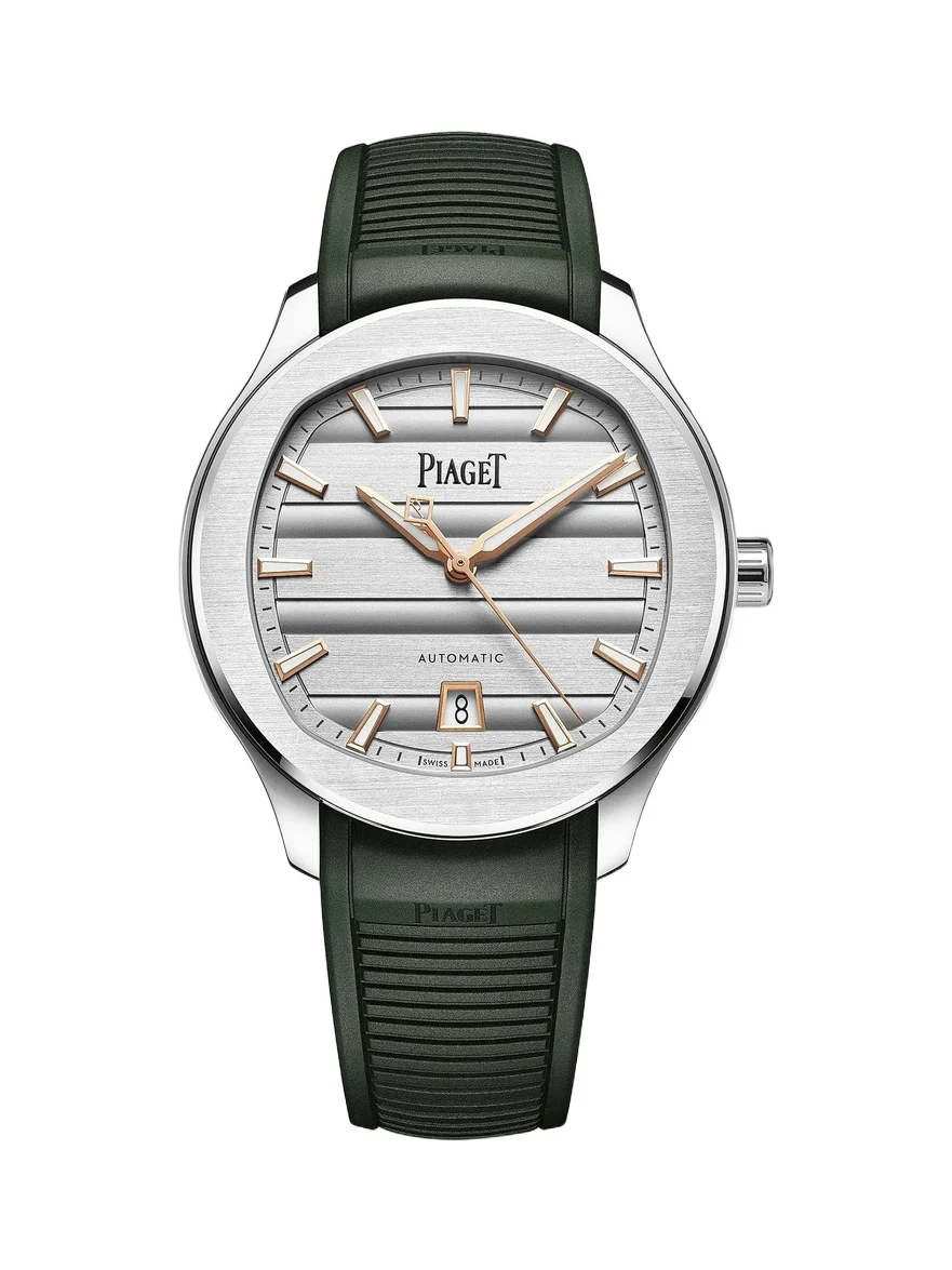 Women's Polo Stainless Steel & Rubber Strap Watch/42MM