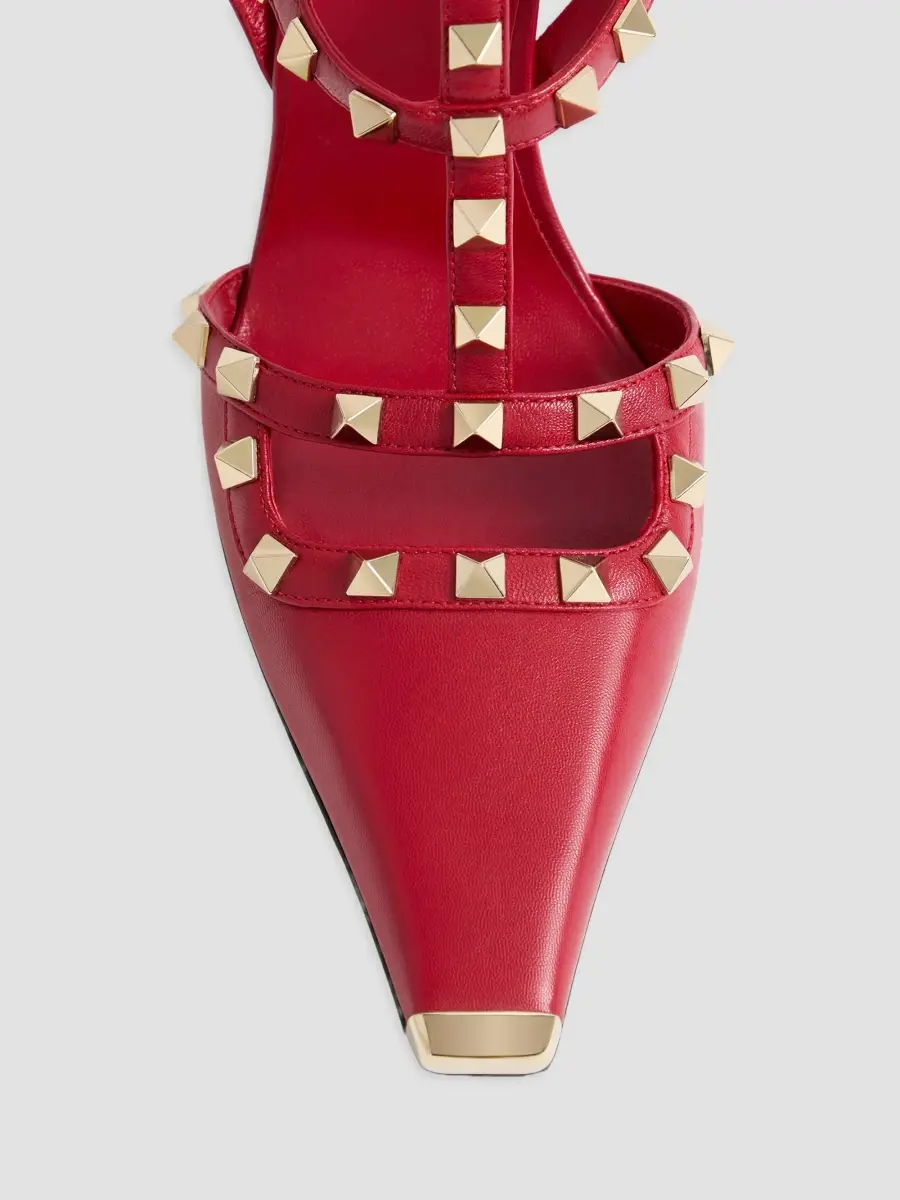 Valentino Women's Rockstud Kidskin 100MM Pumps | Thumbnail 5 Valentino Women's Rockstud Kidskin 100MM Pumps | Thumbnail 5