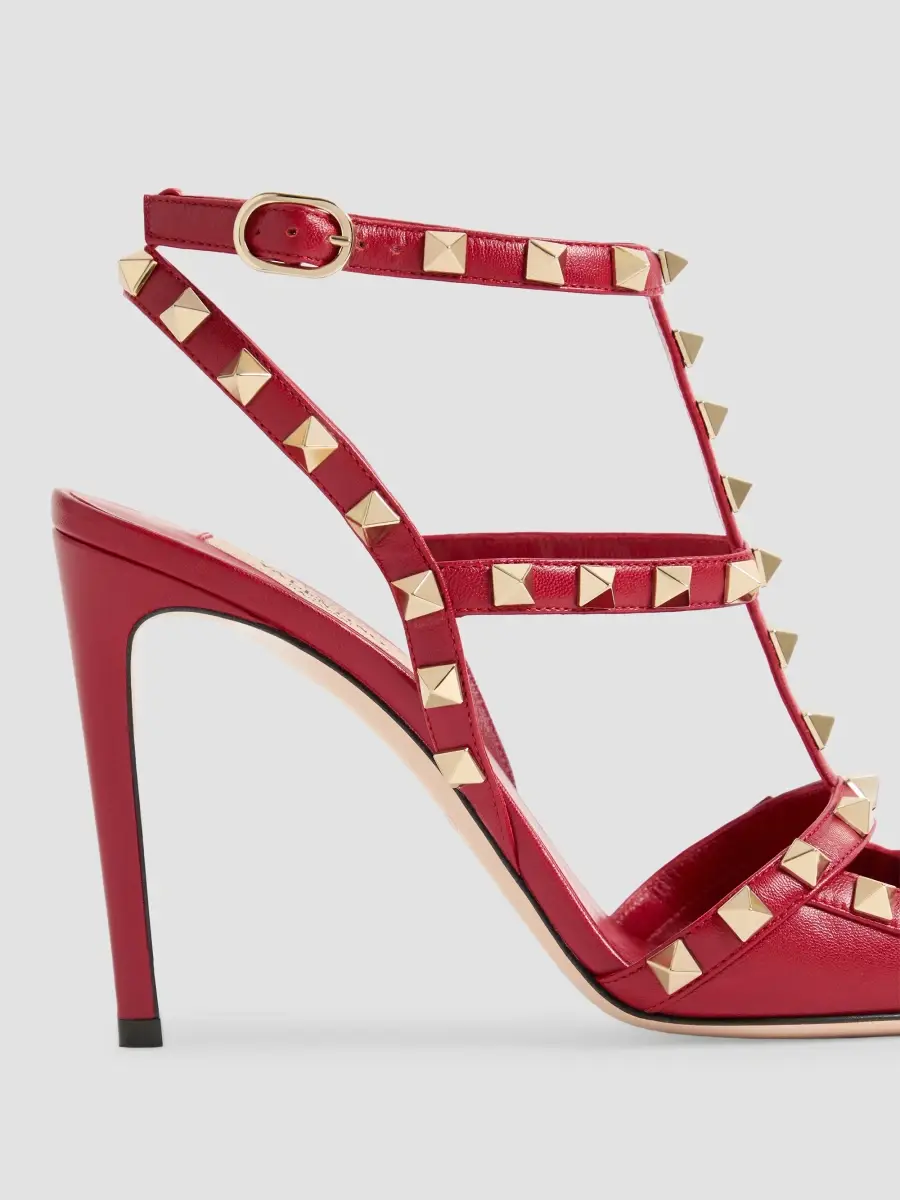 Valentino Women's Rockstud Kidskin 100MM Pumps | Thumbnail 6 Valentino Women's Rockstud Kidskin 100MM Pumps | Thumbnail 6