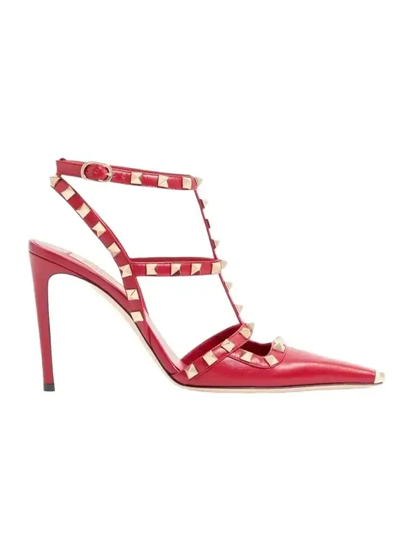 Valentino Women's Rockstud Kidskin 100MM Pumps