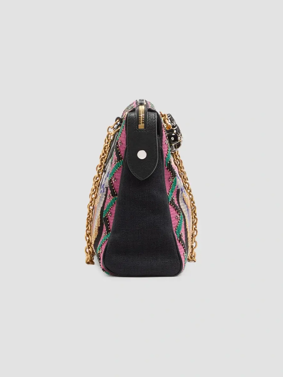 Valentino Women's Panthea Medium Embroidered Shoulder Bag | Thumbnail 4 Valentino Women's Panthea Medium Embroidered Shoulder Bag | Thumbnail 4