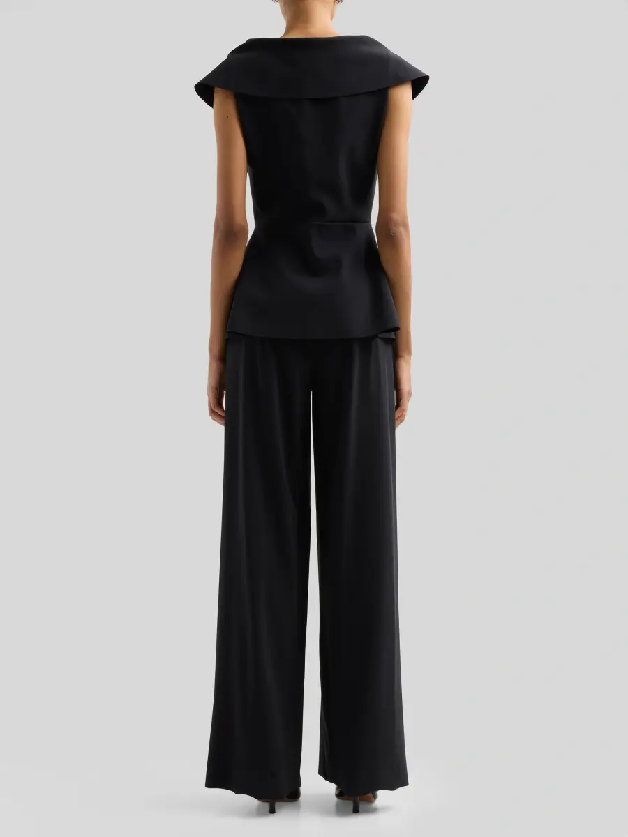 Chiara Boni La Petite Robe Women's Moxel Chain-Detail Sleeveless Jumpsuit | Thumbnail 3 Chiara Boni La Petite Robe Women's Moxel Chain-Detail Sleeveless Jumpsuit | Thumbnail 3