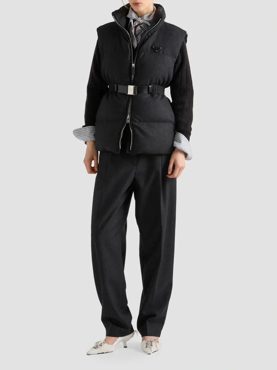 Prada Women's Cashmere Cardigan | Thumbnail 2