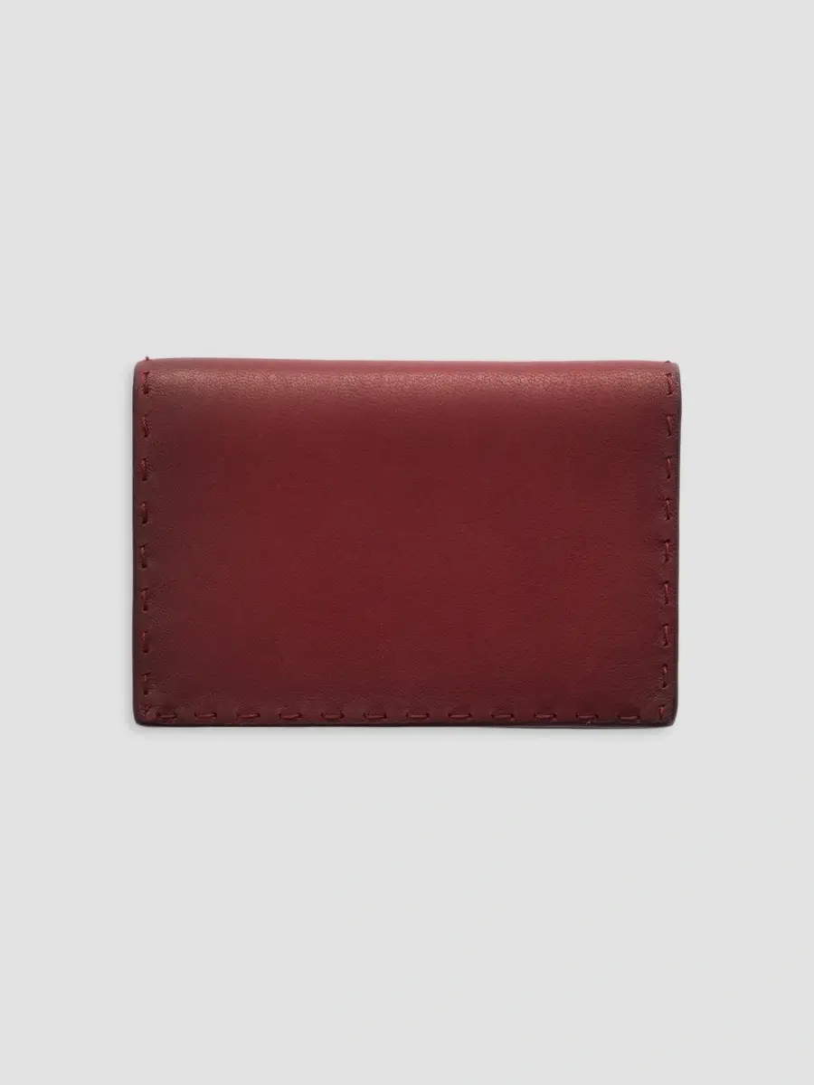 Prada Men's Antiqued Leather Card Holder | Thumbnail 3 Prada Men's Antiqued Leather Card Holder | Thumbnail 3
