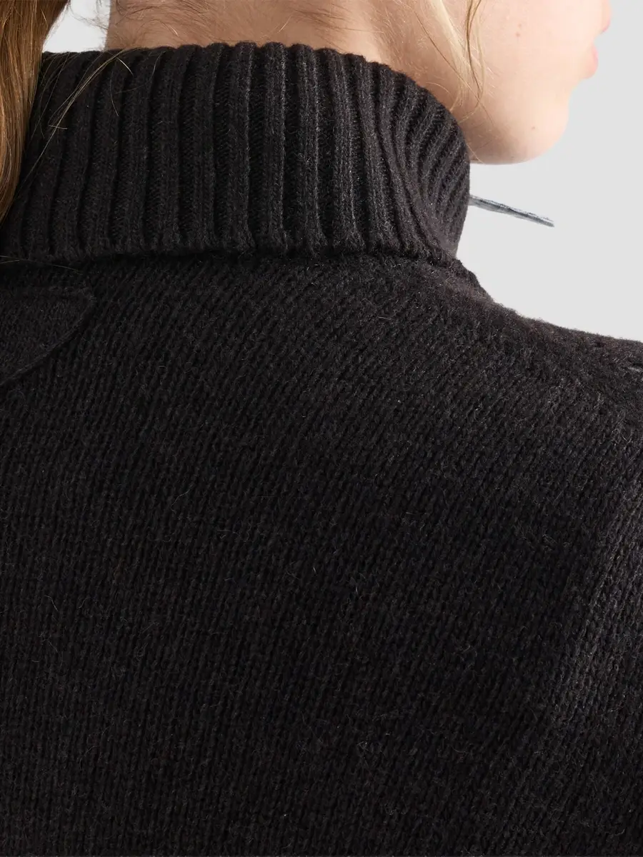 Prada Women's Cashmere Turtleneck Sweater | Thumbnail 6 Prada Women's Cashmere Turtleneck Sweater | Thumbnail 6