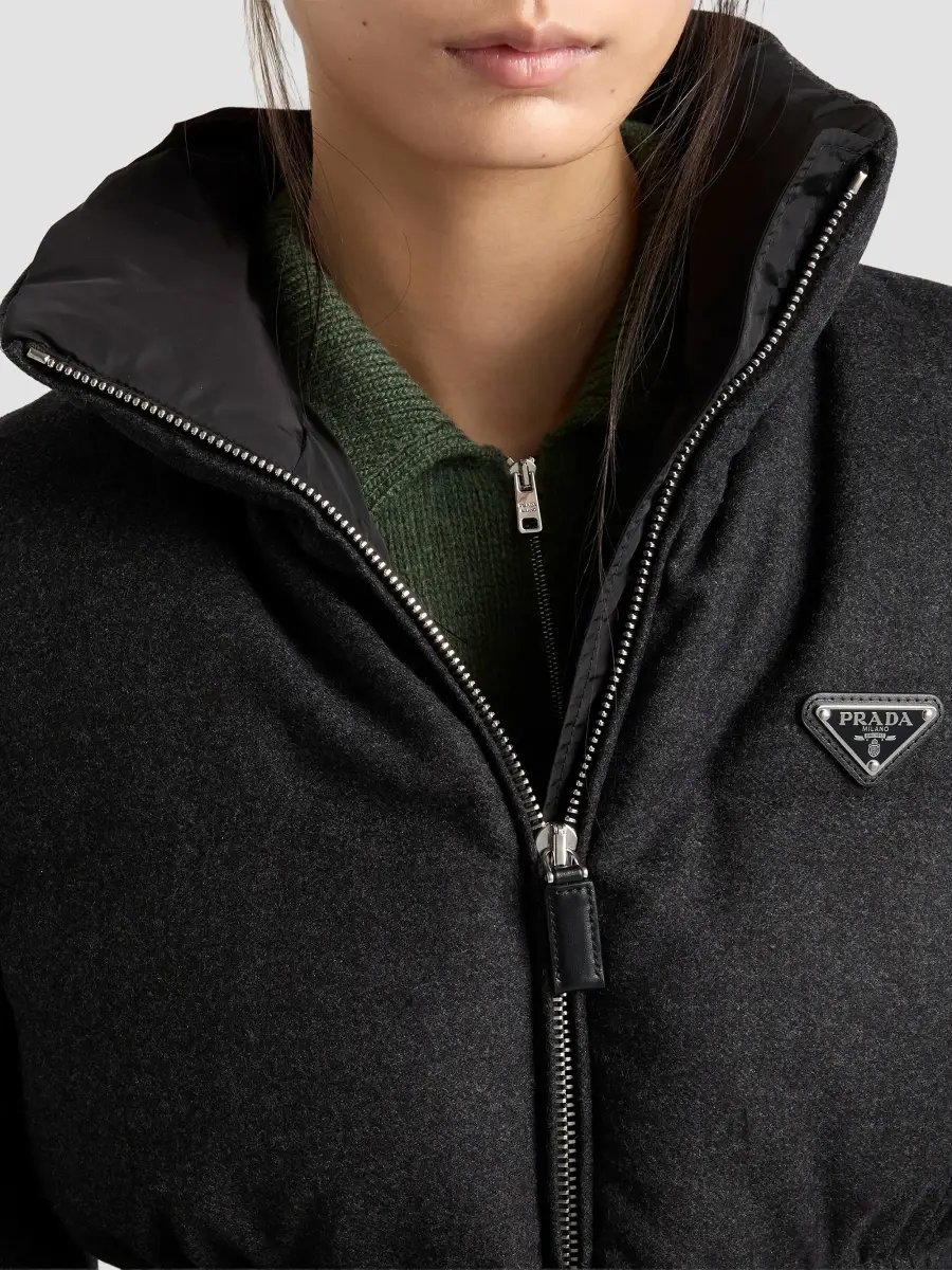 Prada Women's Cashmere Polo Sweater | Thumbnail 7 Prada Women's Cashmere Polo Sweater | Thumbnail 7
