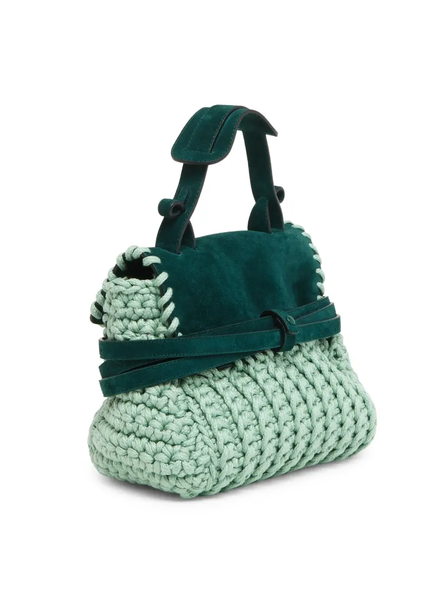 MOSCHINO Women's Tie Me Top Handle Bag | Thumbnail 4 MOSCHINO Women's Tie Me Top Handle Bag | Thumbnail 4