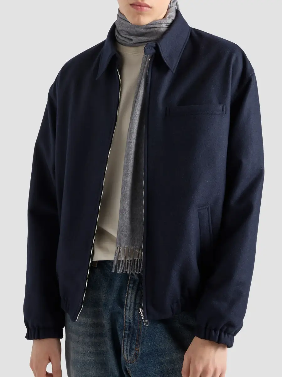 Prada Men's Re-Wool Blouson Jacket | Thumbnail 3
