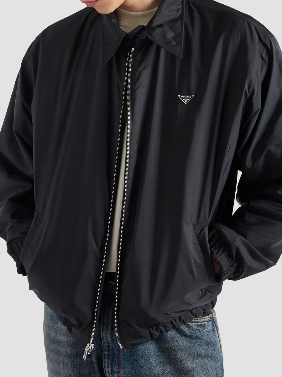 Prada Men's Re-Wool Blouson Jacket | Thumbnail 4