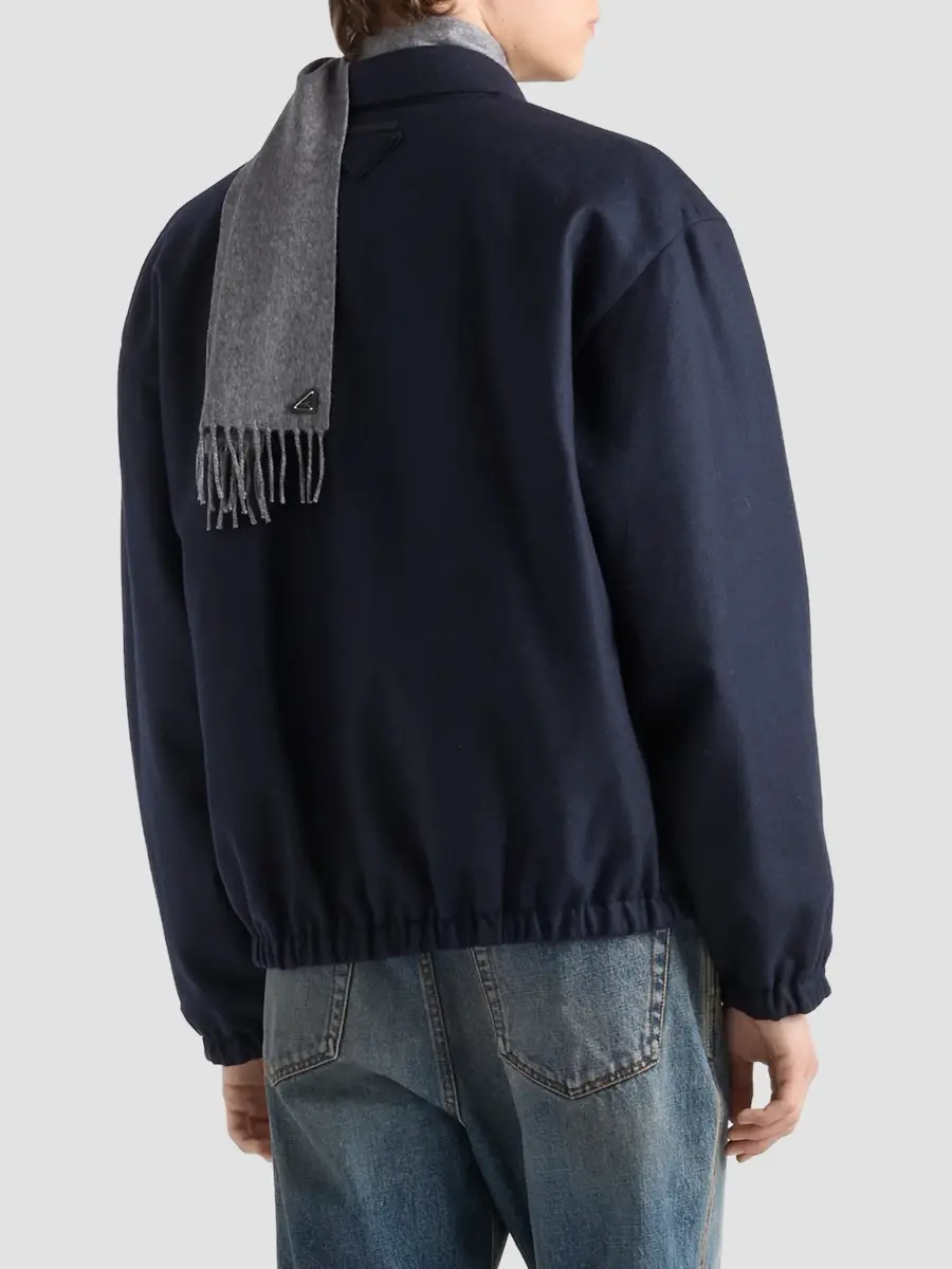 Prada Men's Re-Wool Blouson Jacket | Thumbnail 5
