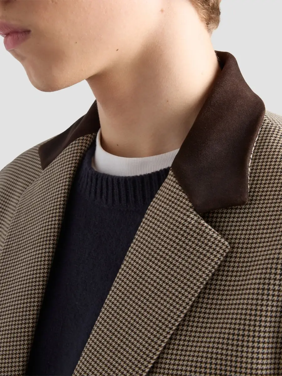 Prada Men's Single-Breasted Mohair Wool Coat | Thumbnail 7 Prada Men's Single-Breasted Mohair Wool Coat | Thumbnail 7