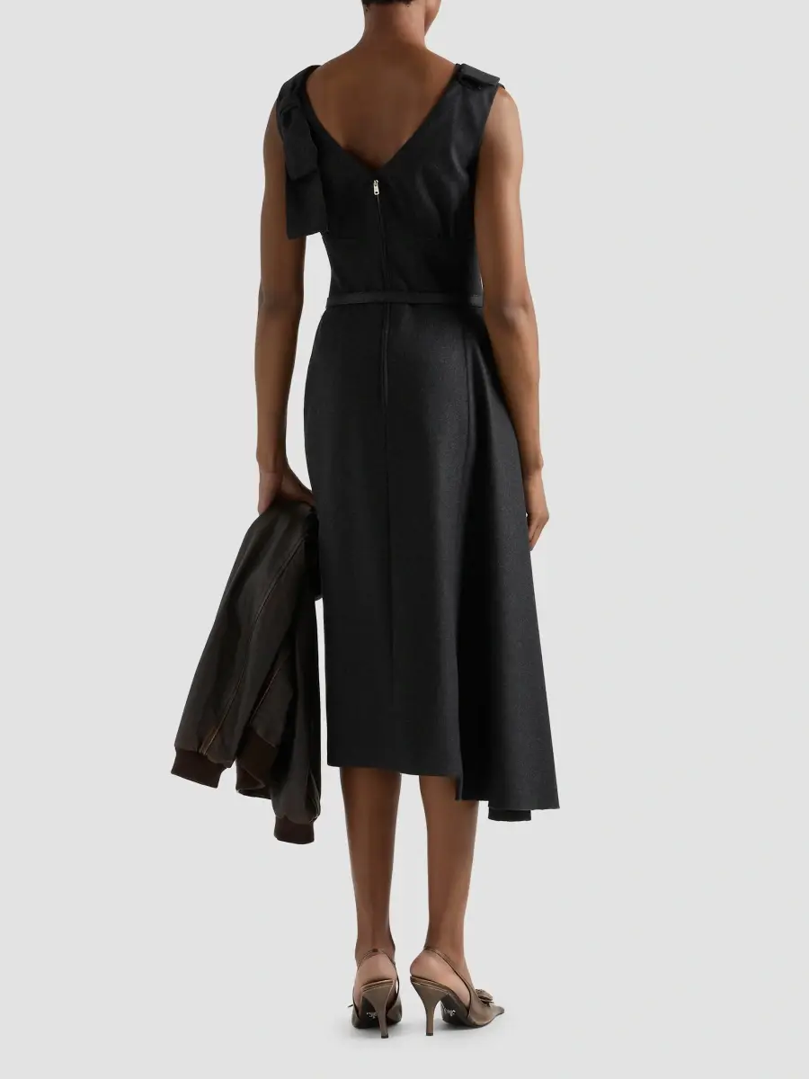 Prada Women's Wool Dress | Thumbnail 3