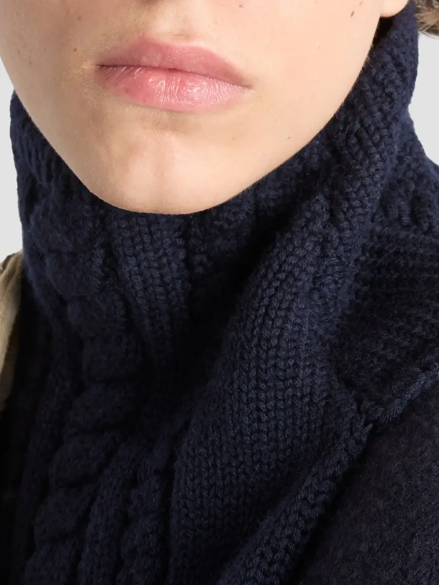 Prada Men's Wool Neck Warmer | Thumbnail 4 Prada Men's Wool Neck Warmer | Thumbnail 4