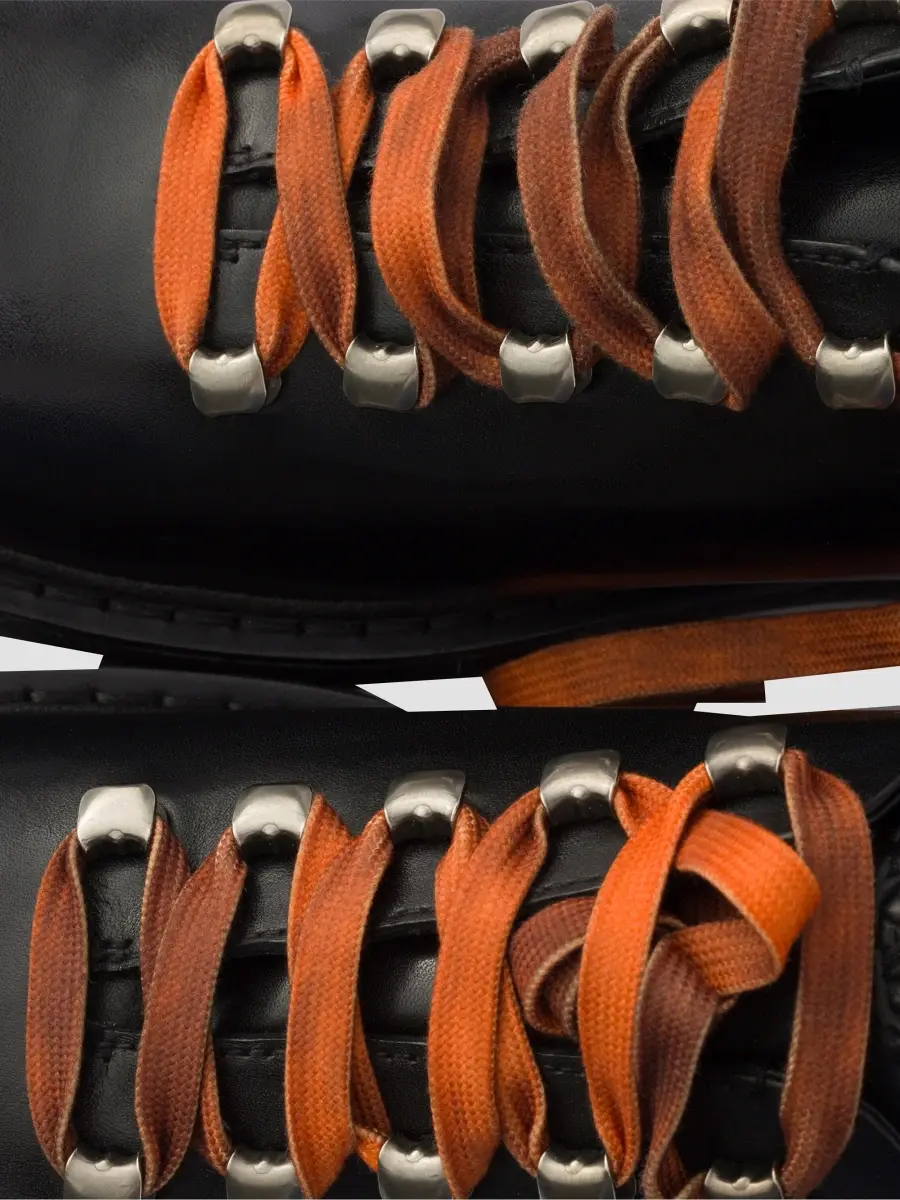 Prada Men's Aged Leather Lace-Up Shoes | Thumbnail 5 Prada Men's Aged Leather Lace-Up Shoes | Thumbnail 5