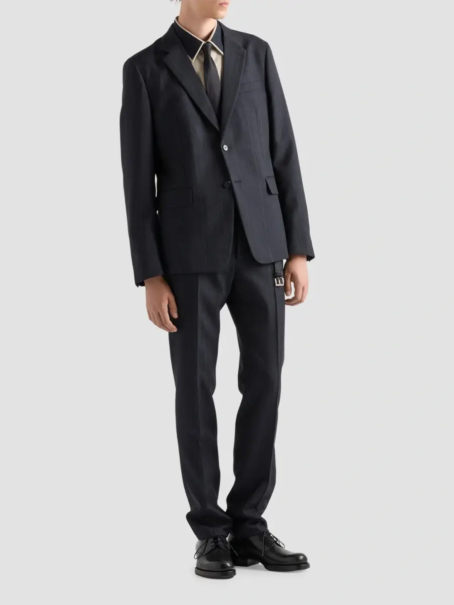 Prada Men's Cotton Shirt | Thumbnail 2 Prada Men's Cotton Shirt | Thumbnail 2