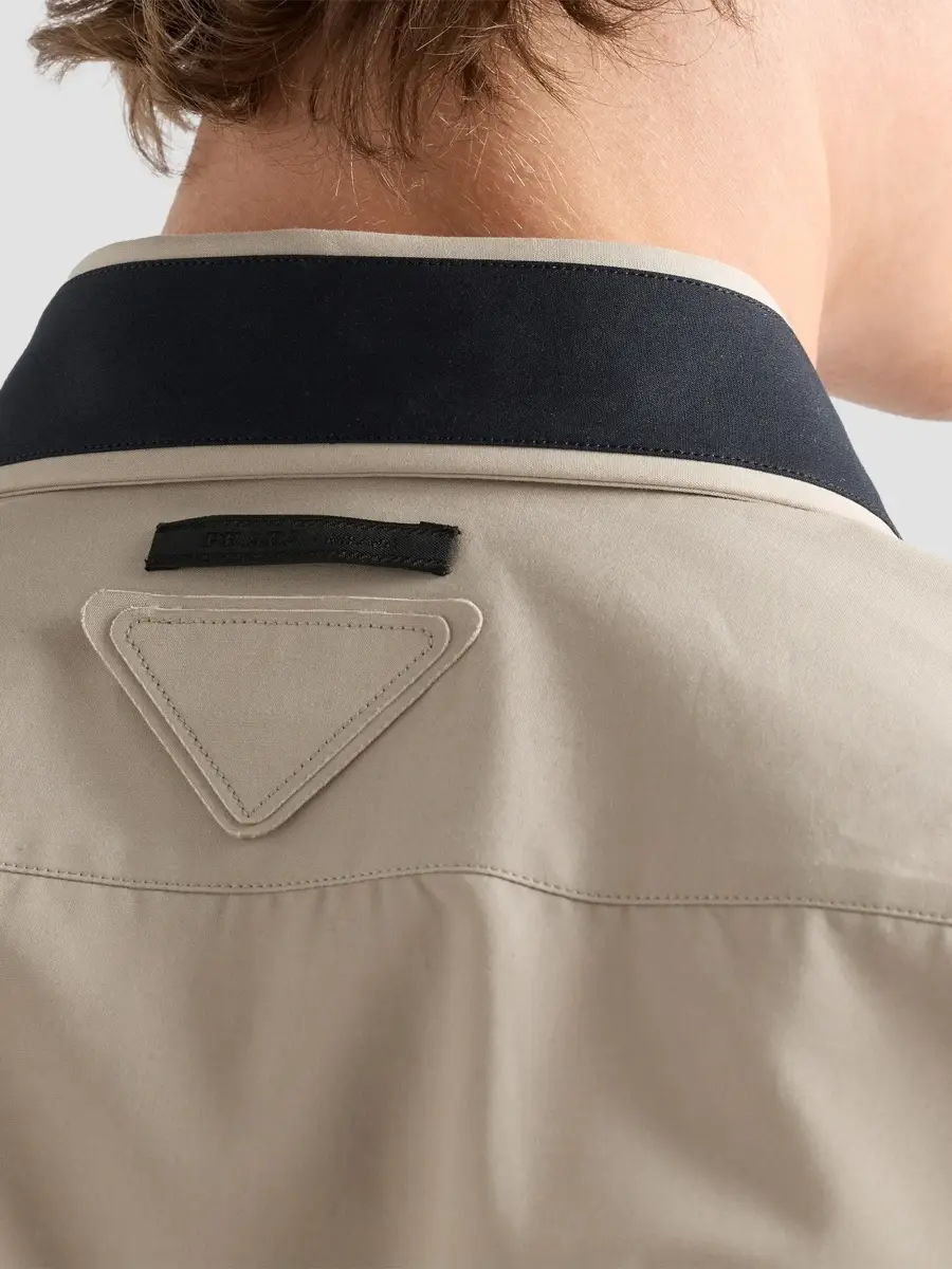 Prada Men's Cotton Shirt | Thumbnail 6 Prada Men's Cotton Shirt | Thumbnail 6