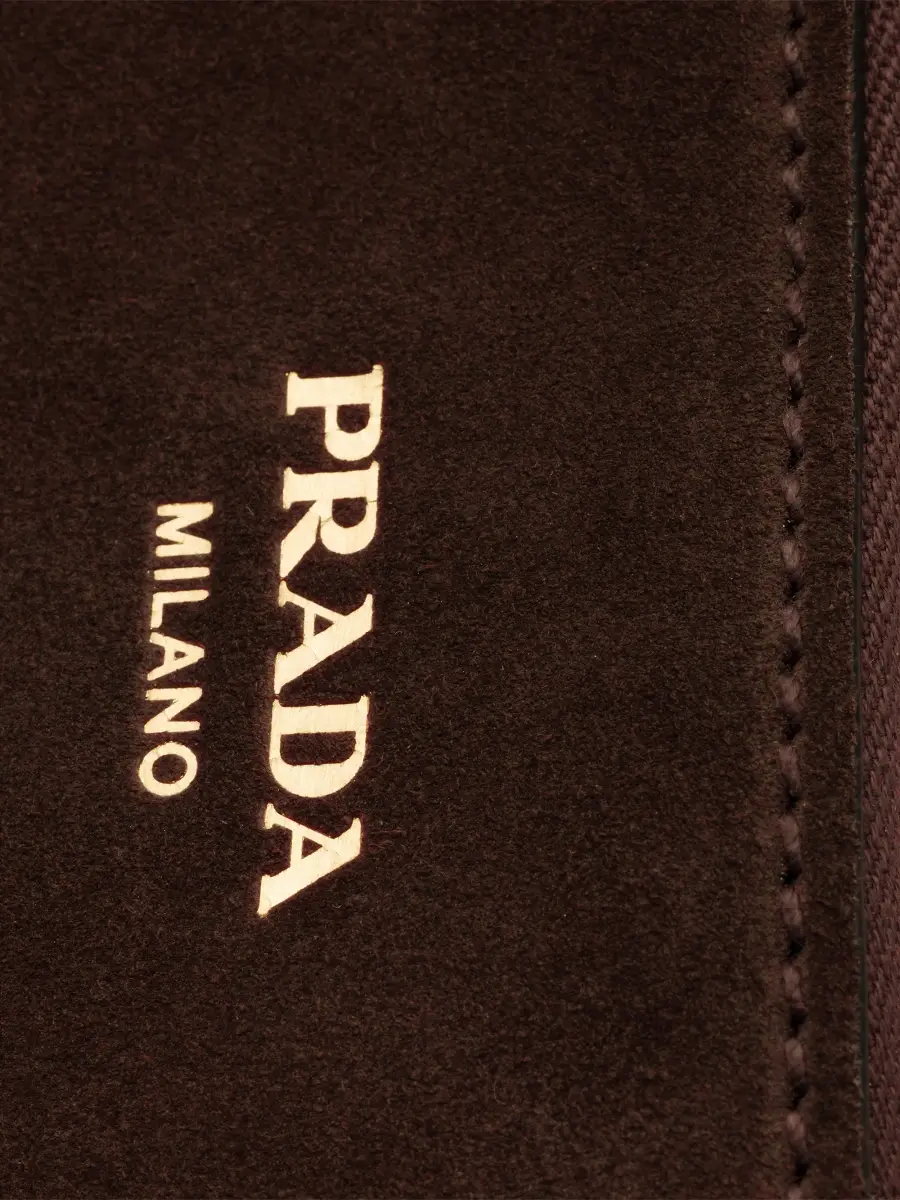 Prada Women's Nova Large Suede Tote Bag | Thumbnail 6