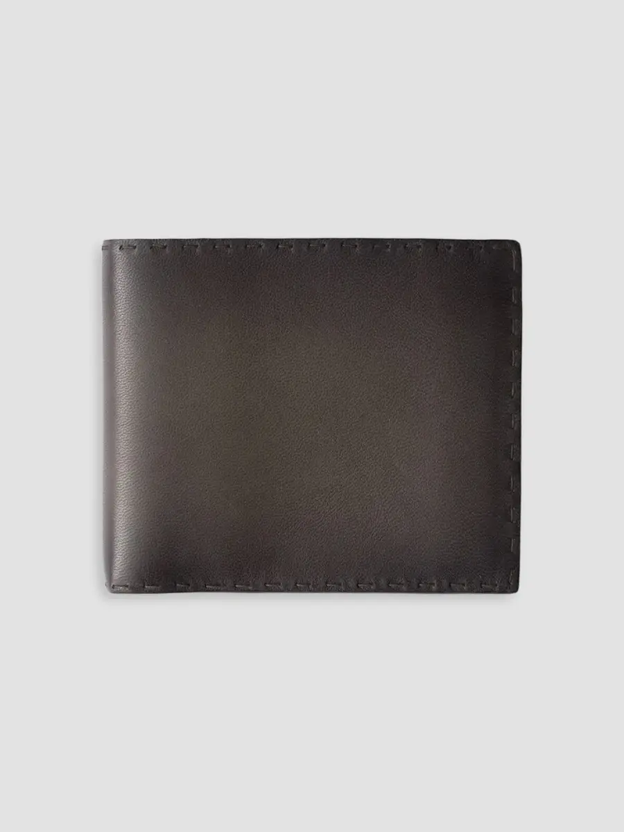Prada Men's Antiqued Leather Wallet | Thumbnail 3