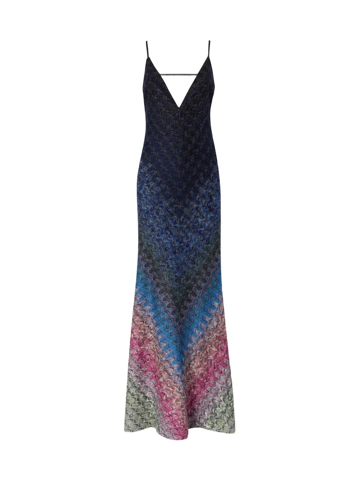 Women's Textured Ombré Column Gown Women's Textured Ombré Column Gown