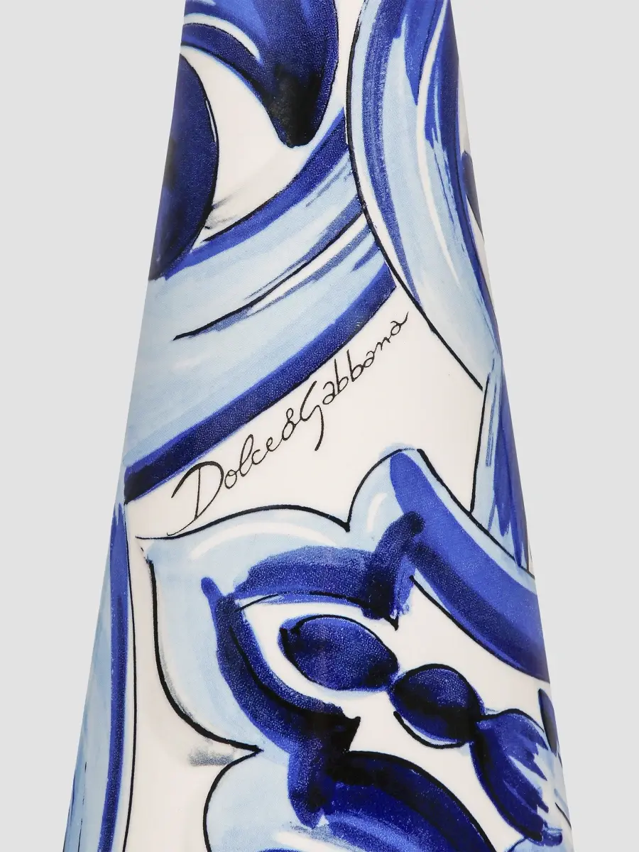 Dolce & Gabbana Blue Mediterraneo Ceramic Candleholder | Thumbnail 3 Dolce & Gabbana Blue Mediterraneo Ceramic Candleholder | Thumbnail 3