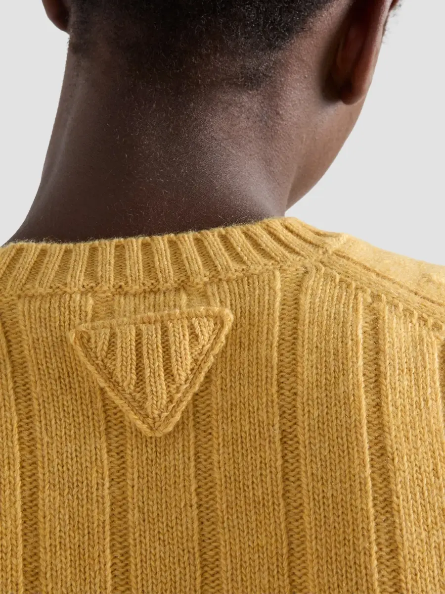 Prada Women's Cashmere Crew-Neck Sweater | Thumbnail 5 Prada Women's Cashmere Crew-Neck Sweater | Thumbnail 5