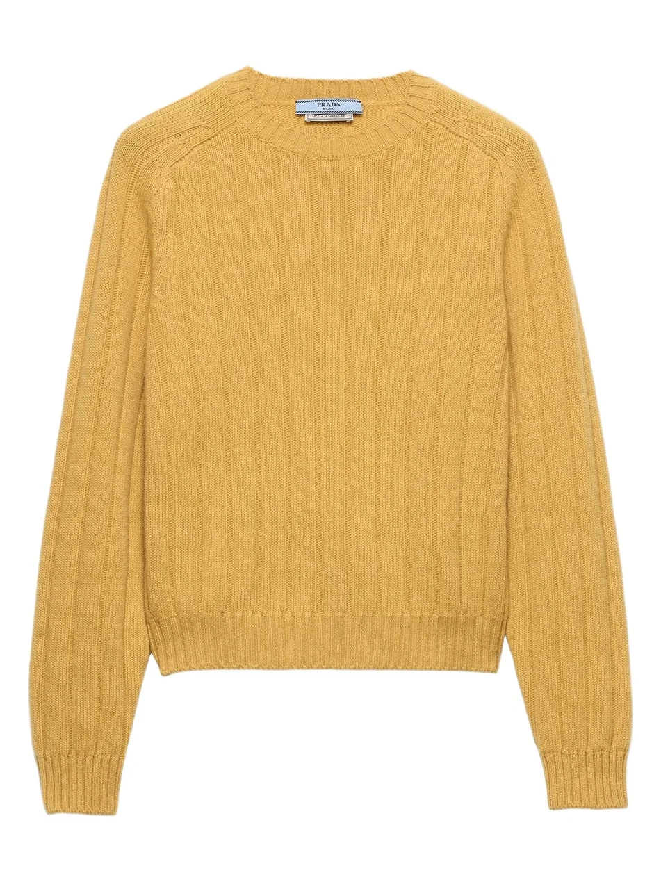 Prada Women's Cashmere Crew-Neck Sweater