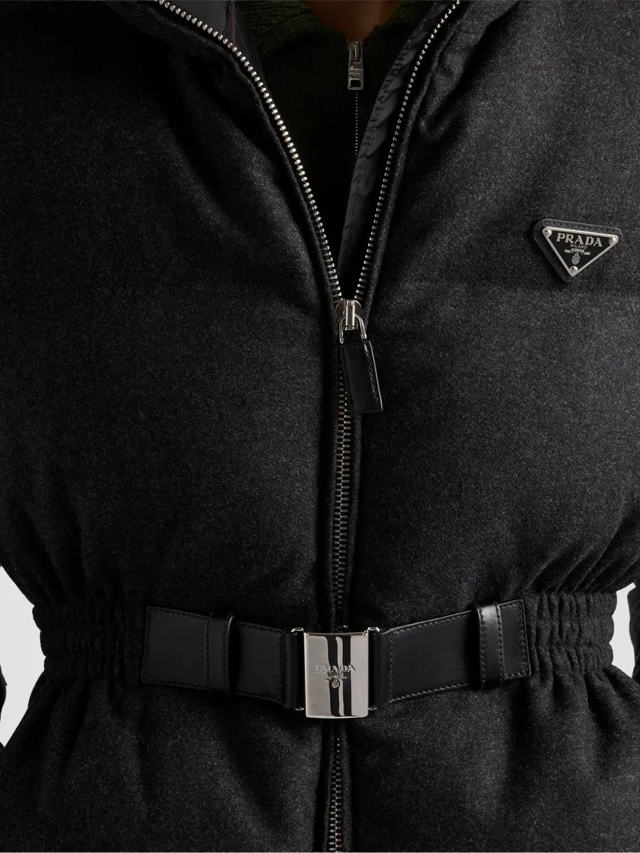 Prada Women's Re-Wool Down Jacket | Thumbnail 7 Prada Women's Re-Wool Down Jacket | Thumbnail 7