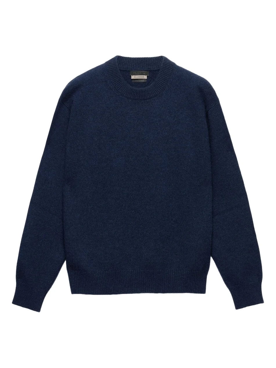 Prada Men's Re-Cashmere Crewneck Sweater