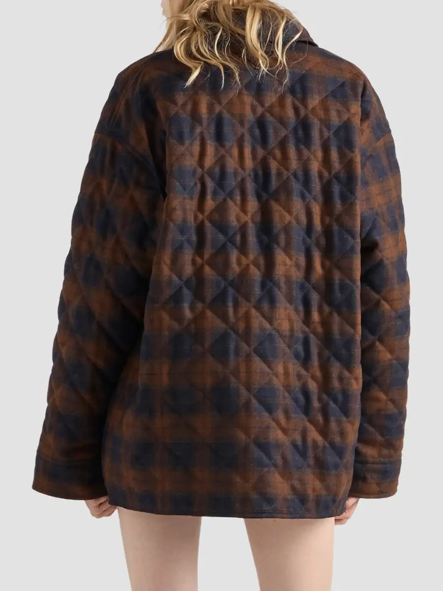 Prada Women's Quilted Wool Caban Jacket | Thumbnail 4 Prada Women's Quilted Wool Caban Jacket | Thumbnail 4