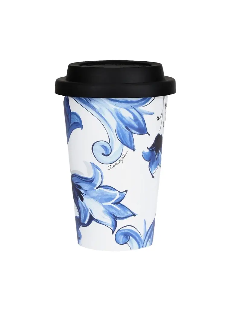 Dolce & Gabbana Blue Mediterraneo Ceramic Travel Mug