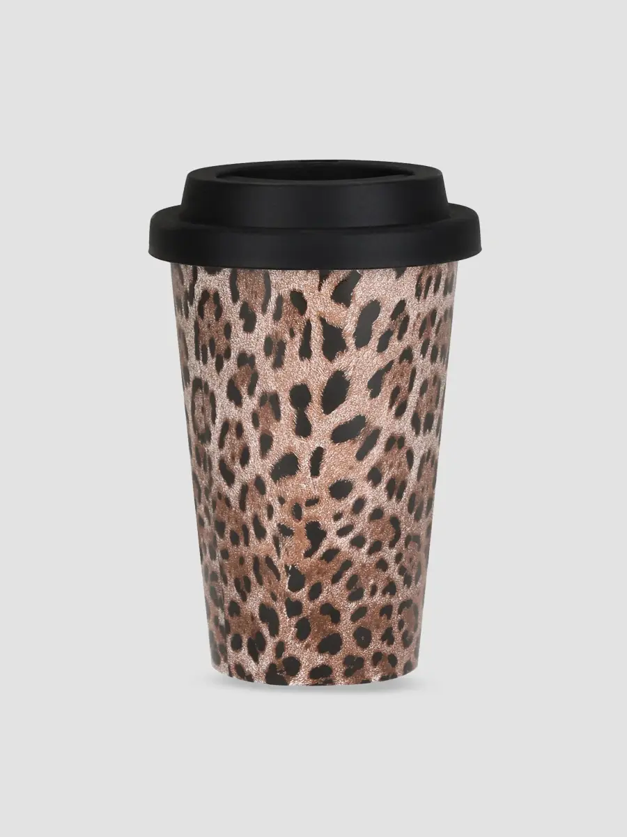 Dolce & Gabbana Leopard-Print Ceramic Travel Mug | Thumbnail 5 Dolce & Gabbana Leopard-Print Ceramic Travel Mug | Thumbnail 5