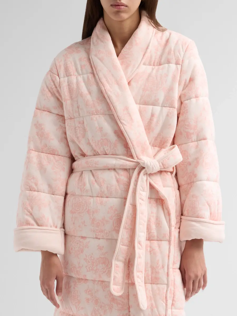 Papinelle Women's Nostalgia Cuddle Puffa Robe | Thumbnail 5