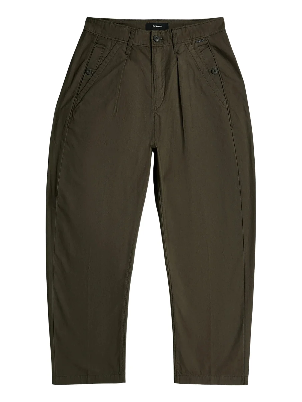 Men's Cotton-Twill Balloon-Leg Chino Pants