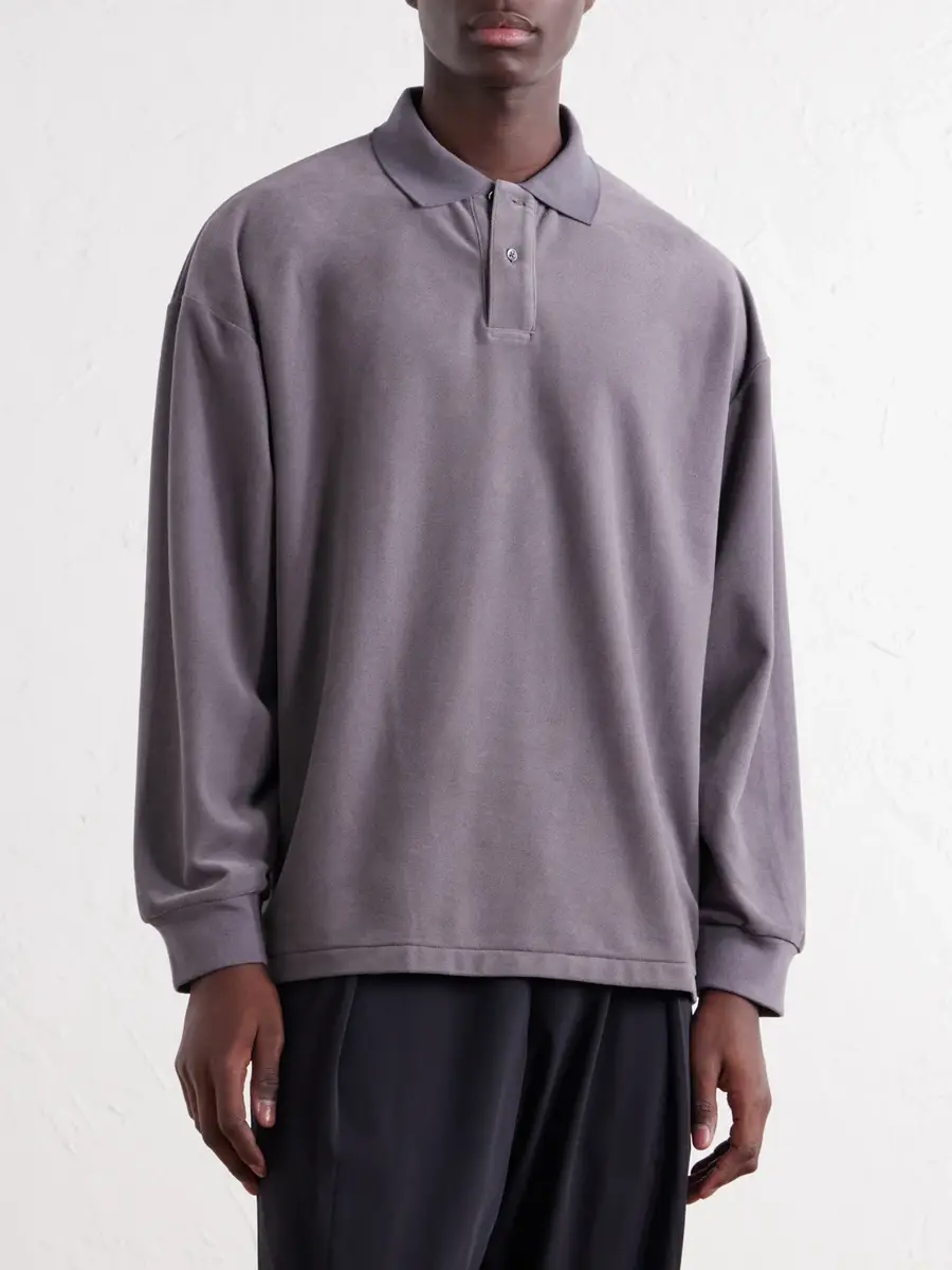 Graphpaper Cotton-Blend Piqué Polo Shirt - Men | Thumbnail 3