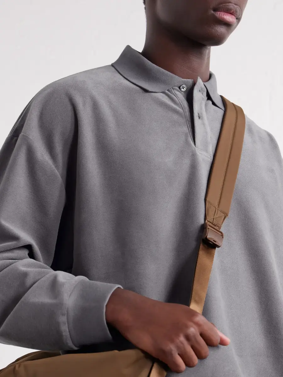 Graphpaper Cotton-Blend Piqué Polo Shirt - Men | Thumbnail 5
