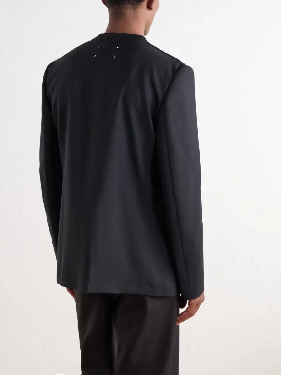 Maison Margiela Virgin Wool-Twill Jacket - Men | Thumbnail 4 Maison Margiela Virgin Wool-Twill Jacket - Men | Thumbnail 4