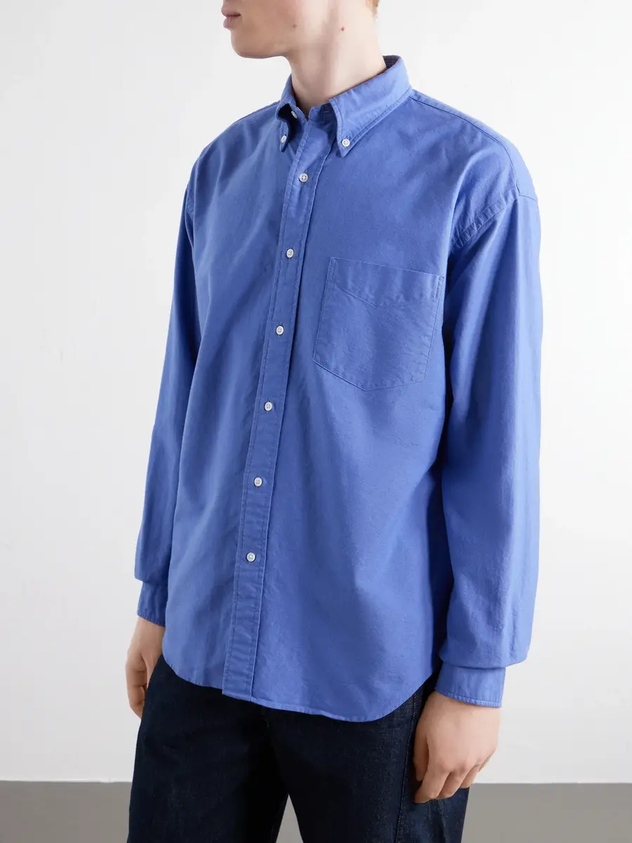 Graphpaper Cotton-Oxford Shirt - Men | Thumbnail 3 Graphpaper Cotton-Oxford Shirt - Men | Thumbnail 3