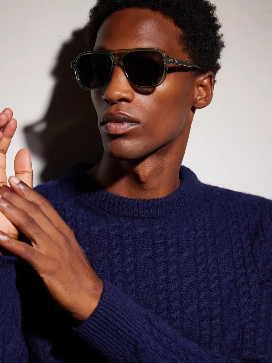 DIOR Eyewear DioRibbon A1I Aviator-Style Acetate Sunglasses - Men | Thumbnail 5 DIOR Eyewear DioRibbon A1I Aviator-Style Acetate Sunglasses - Men | Thumbnail 5