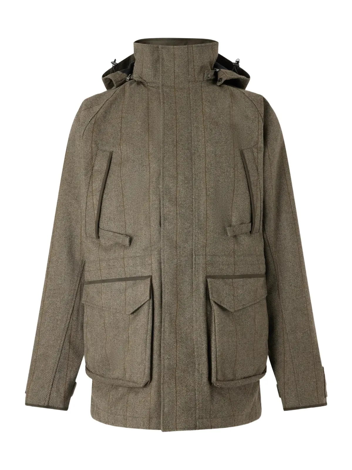 Purdey Hooded Shell-Tweed Field Jacket - Men