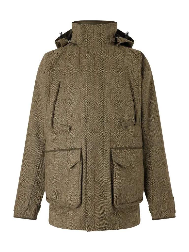 Purdey Hooded Shell-Tweed Field Jacket - Men