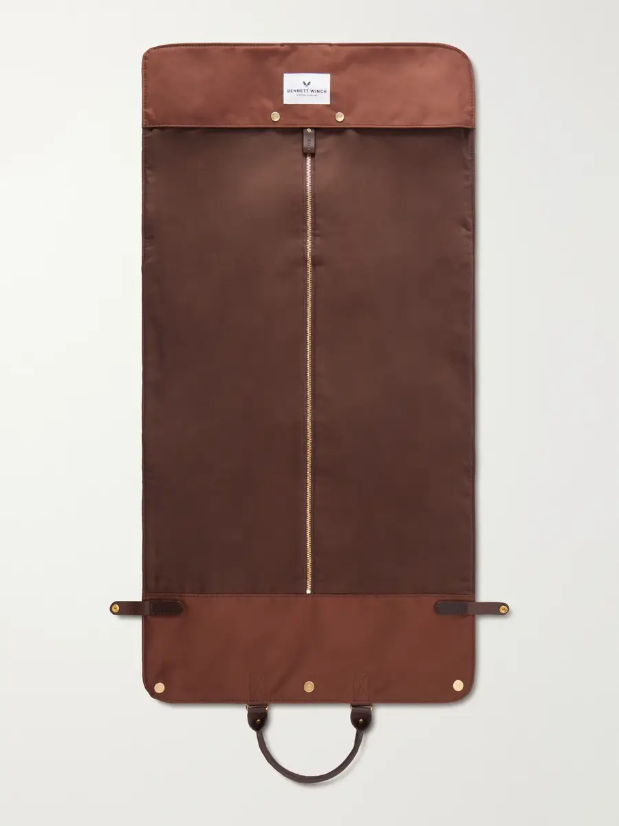 Bennett Winch Trifold Leather Suit Carrier - Men | Thumbnail 6 Bennett Winch Trifold Leather Suit Carrier - Men | Thumbnail 6