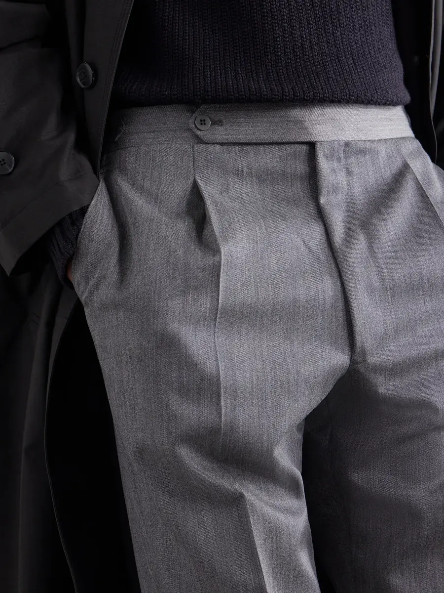 Stòffa Straight-Leg Wool-Twill Trousers - Men | Thumbnail 5 Stòffa Straight-Leg Wool-Twill Trousers - Men | Thumbnail 5