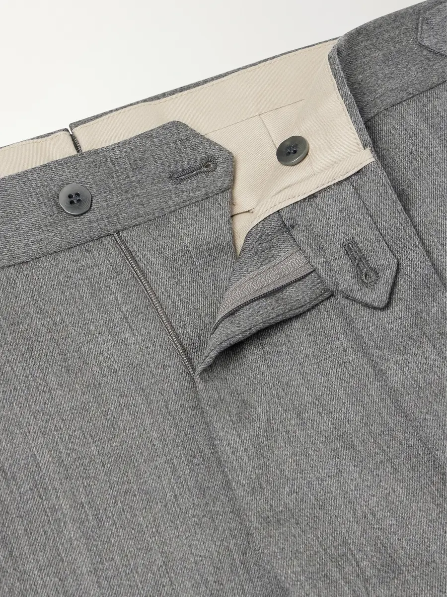 Stòffa Straight-Leg Wool-Twill Trousers - Men | Thumbnail 6 Stòffa Straight-Leg Wool-Twill Trousers - Men | Thumbnail 6