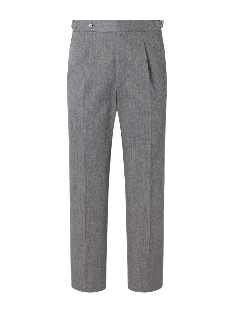 Stòffa Straight-Leg Wool-Twill Trousers - Men