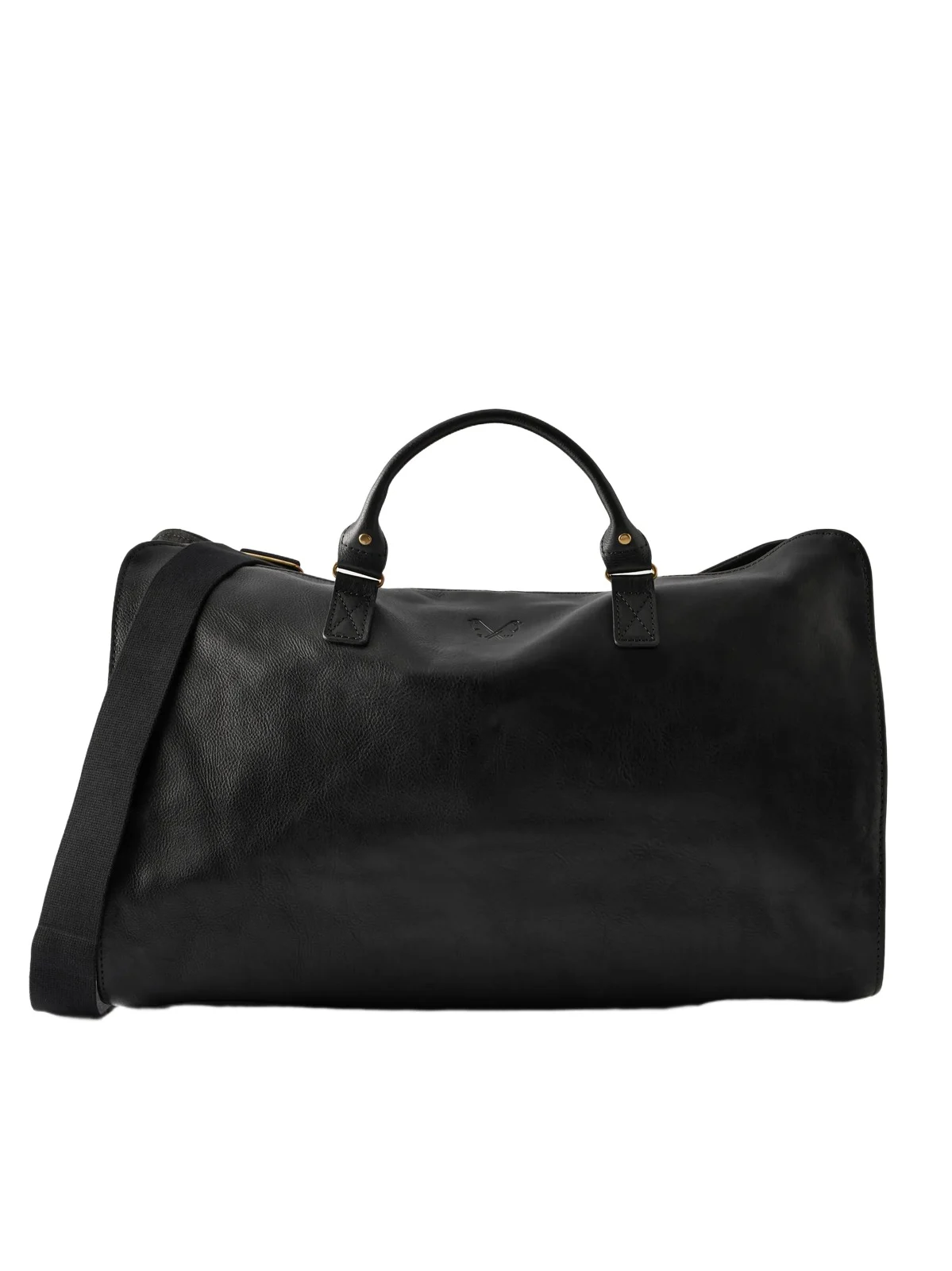 Bennett Winch S.C. Holdall Convertible Full-Grain Leather and Cotton-Twill Weekend Bag - Men