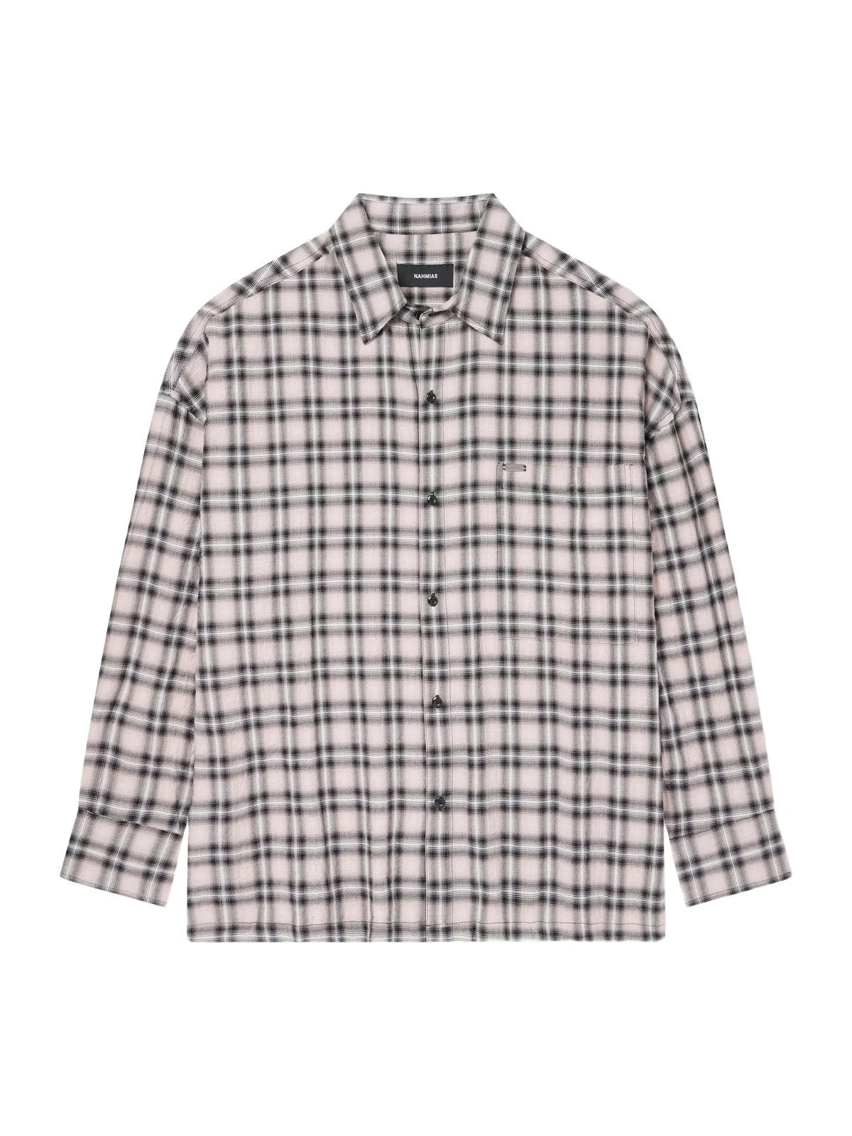 Nahmias Checked Cotton-Blend Seersucker Shirt - Men
