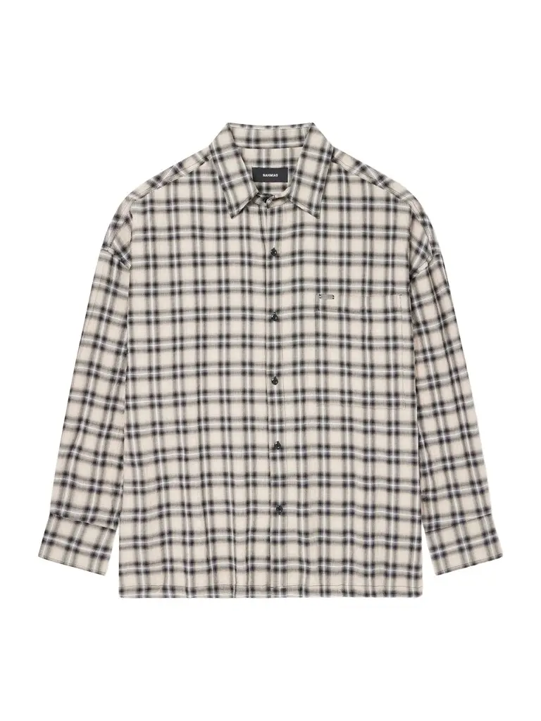 Nahmias Checked Cotton-Blend Seersucker Shirt - Men