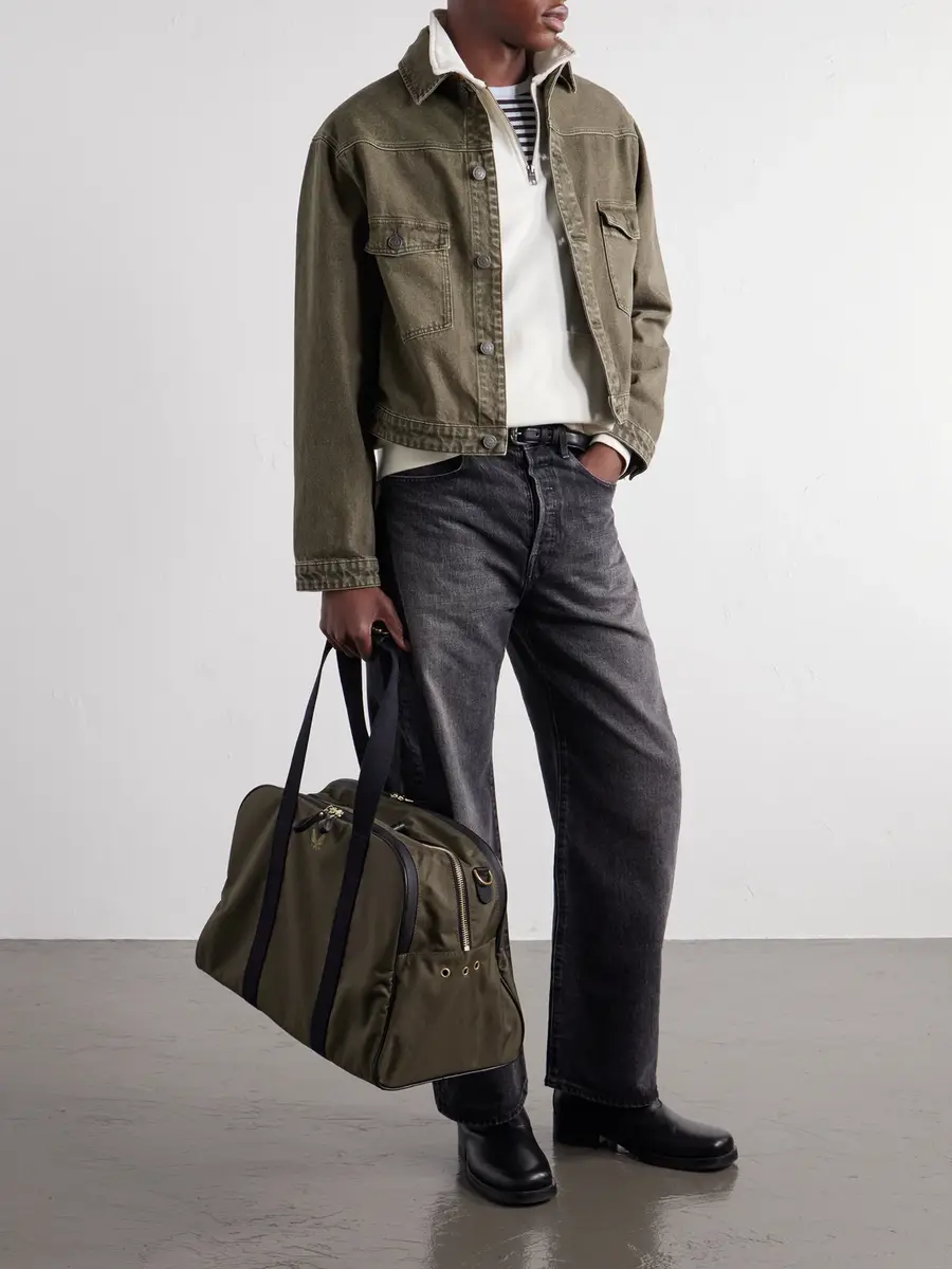 Bennett Winch Sport Holdall Leather-Trimmed Cotton-Canvas Weekend Bag - Men | Thumbnail 2 Bennett Winch Sport Holdall Leather-Trimmed Cotton-Canvas Weekend Bag - Men | Thumbnail 2