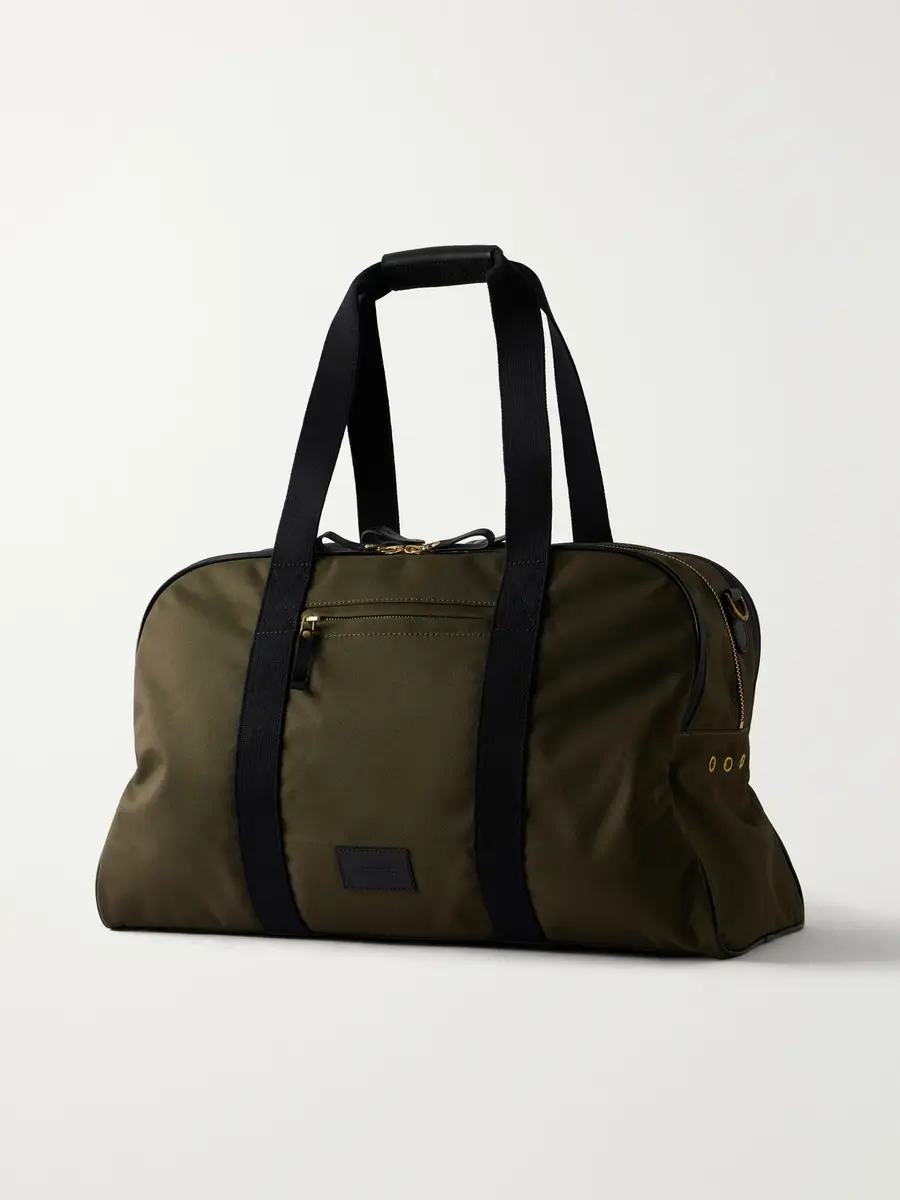 Bennett Winch Sport Holdall Leather-Trimmed Cotton-Canvas Weekend Bag - Men | Thumbnail 4 Bennett Winch Sport Holdall Leather-Trimmed Cotton-Canvas Weekend Bag - Men | Thumbnail 4