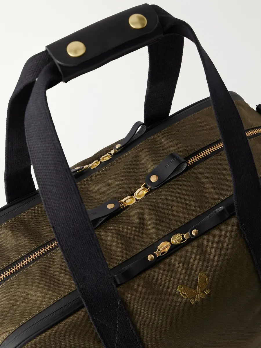 Bennett Winch Sport Holdall Leather-Trimmed Cotton-Canvas Weekend Bag - Men | Thumbnail 5 Bennett Winch Sport Holdall Leather-Trimmed Cotton-Canvas Weekend Bag - Men | Thumbnail 5